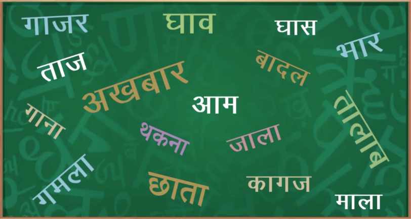 हिंदी शब्द परिचय (Introduction to Hindi Words) HN102